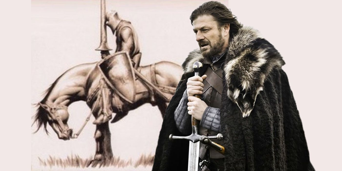 Game of Thrones Character with The Mystery Knight Book Cover