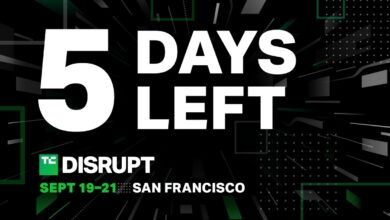 Quedan cinco días para comprar pases anticipados para Disrupt