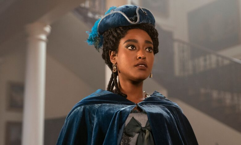 the young Lady Danbury in Queen Charlotte