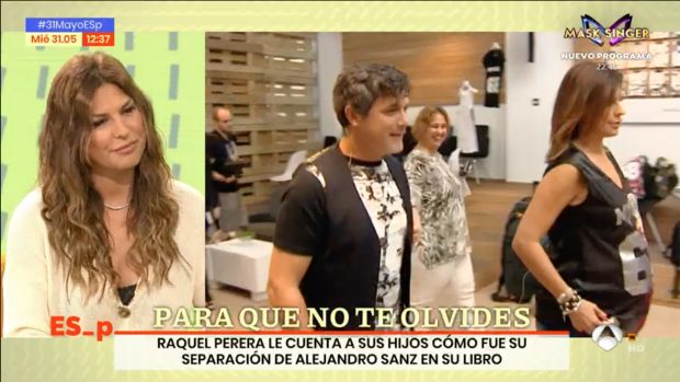 Raquel Perera en el plató de 'Espejo Público'. / Antena 3