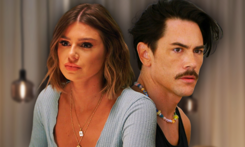 Vanderpump Rules' Raquel Leviss and Tom Sandoval looking away from each other