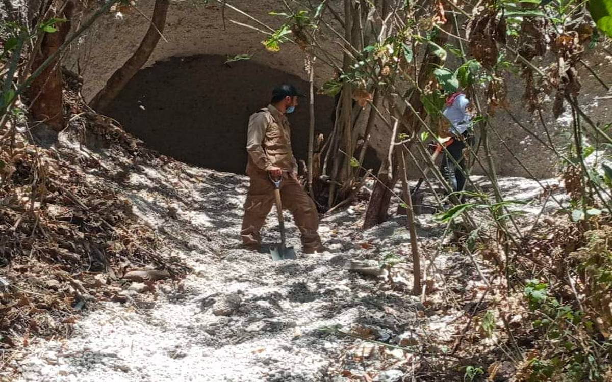 Reabren entierro clandestino ante inconformidad de buscadoras en Nayarit