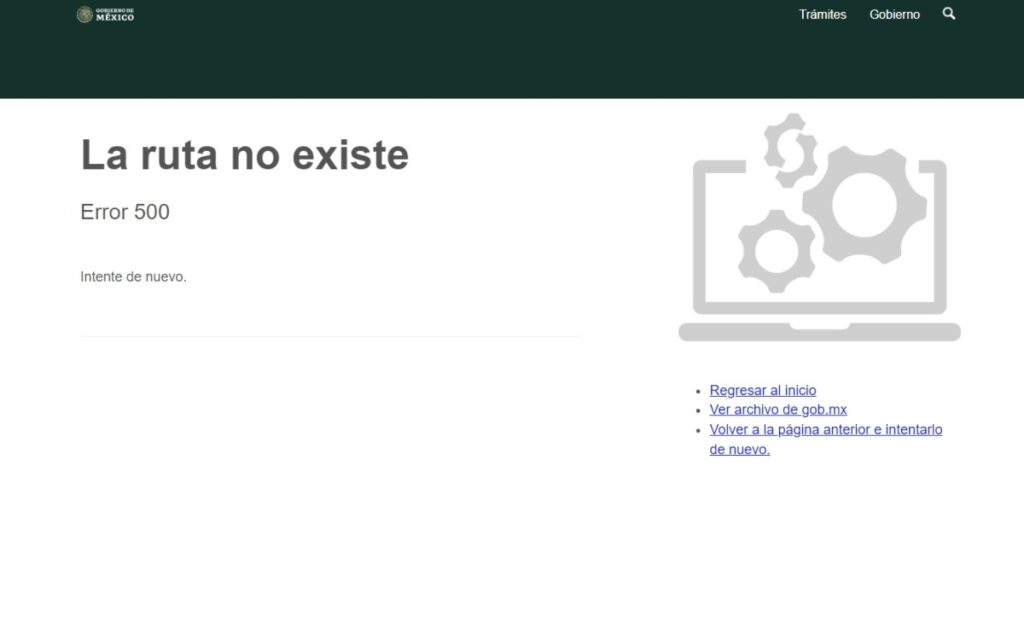 Reportaron fallas en páginas de SHCP, Economía, Salud, CRE...