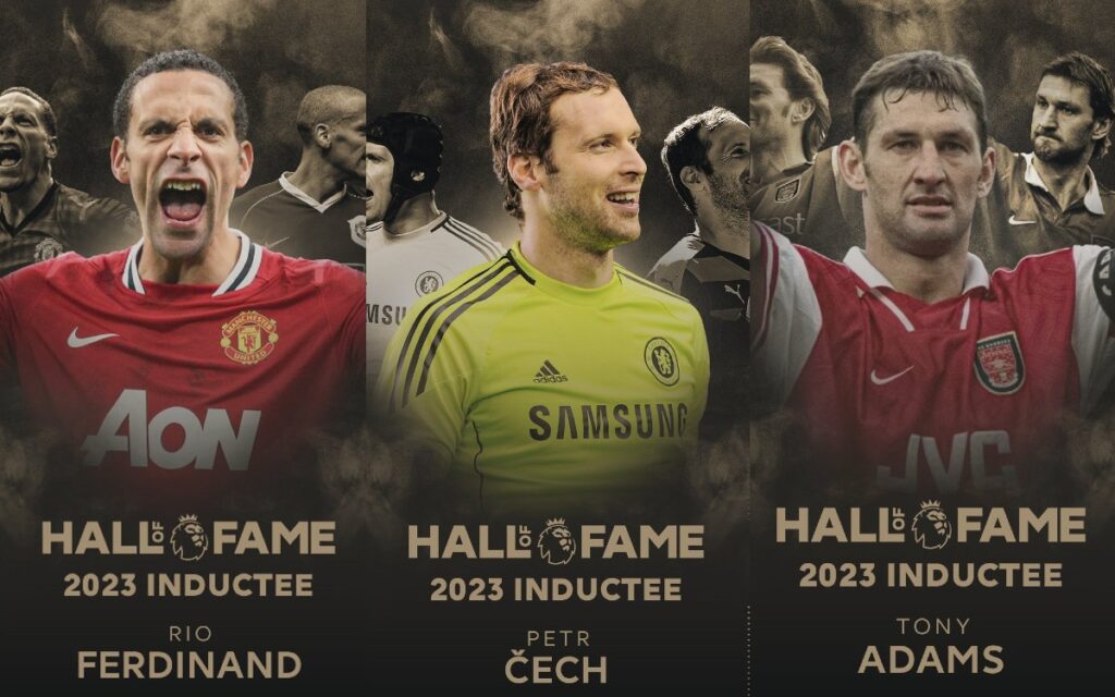 Rio Ferdinand, Petr Cech y Tony Adams, nuevos miembros del Salón de la Fama de la Premier League