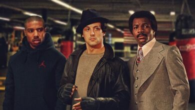 Rocky, Apollo, and Adonis Creed edited together
