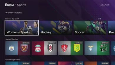 Roku lanza un nuevo centro deportivo dedicado a eventos deportivos femeninos