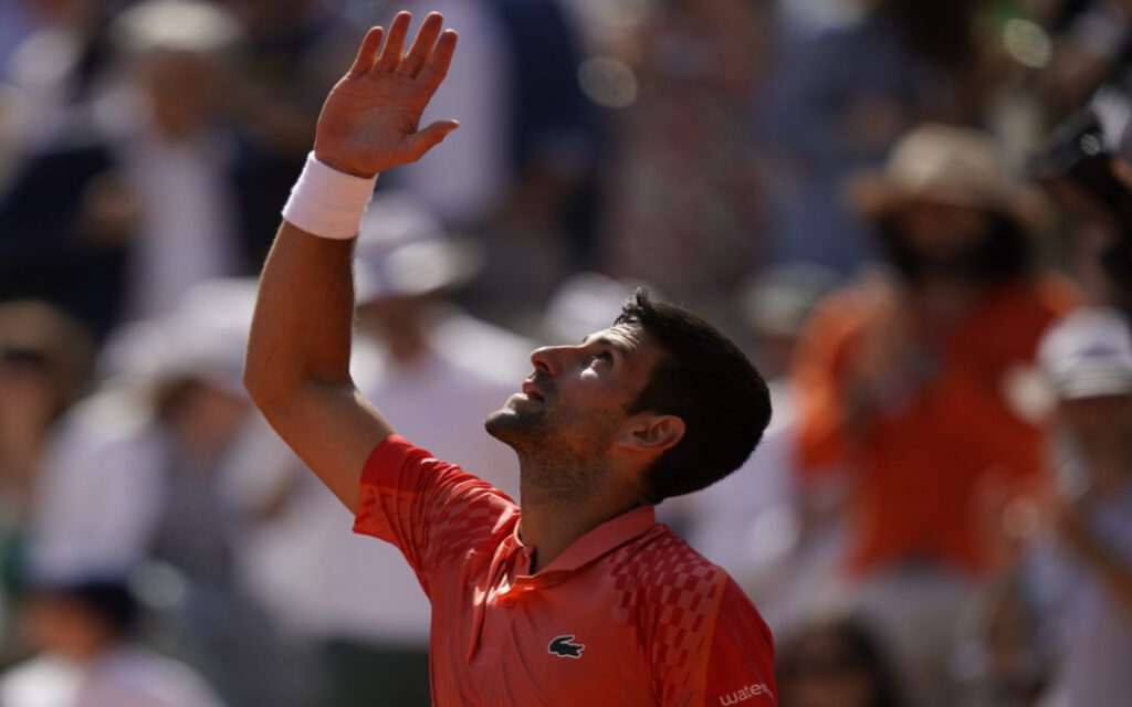 Roland Garros 2023: Novak Djokovic no se despeina en su presentación | Video