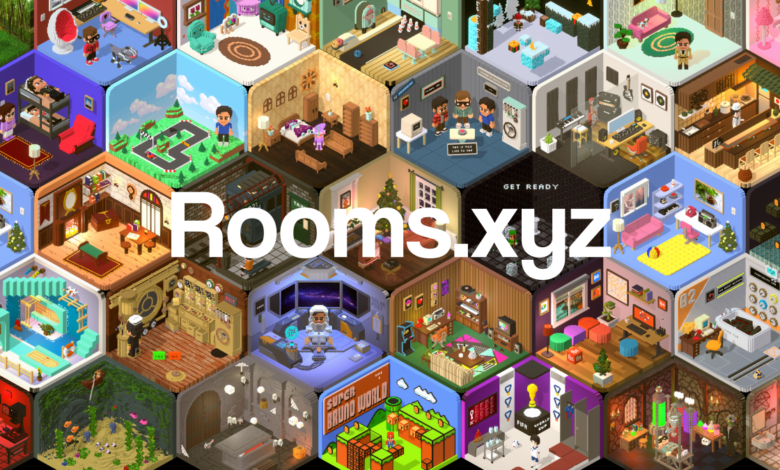Rooms.xyz respaldado por a16z le permite crear salas 3D interactivas y juegos simples en su navegador
