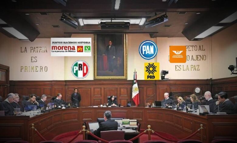 SCJN | Partidos de oposición celebran; es un 'atentado', dice Delgado
