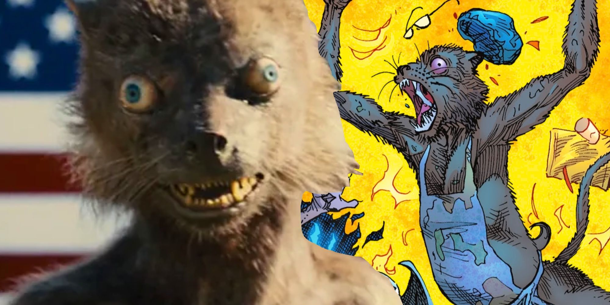 DC's Weasel from The Suicide Squad