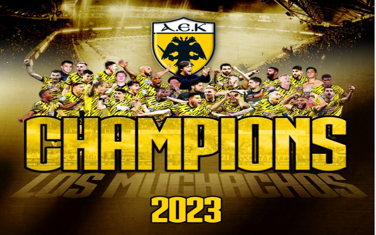 Sella Orbelín Pineda el décimo tercer título del AEK Atenas | Video