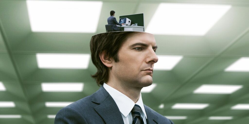 Severance Apple TV Adam Scott Mark