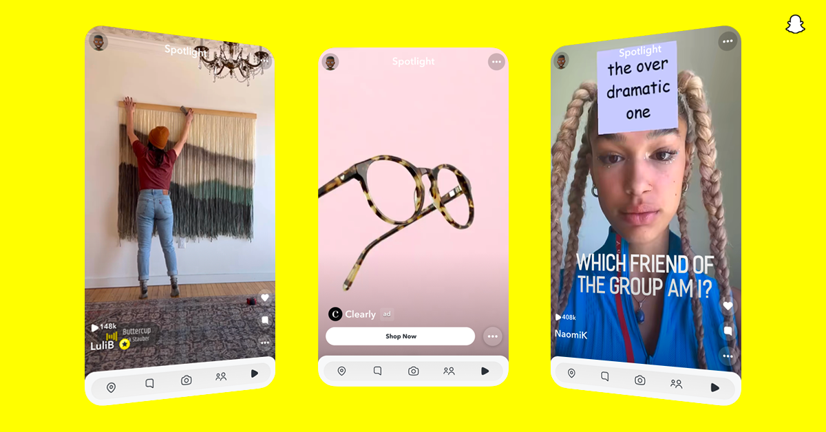 Snap anuncia pruebas de enlaces patrocinados en My AI, nuevos productos publicitarios para Spotlight e Stories