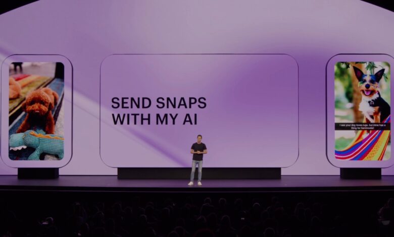 Snapchat lanza una nueva función de IA generativa, 'My AI Snaps', para suscriptores pagos
