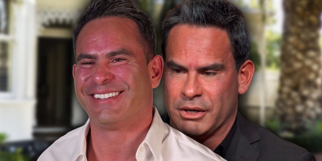 Side by side images of RHONJ's Luis Ruelas