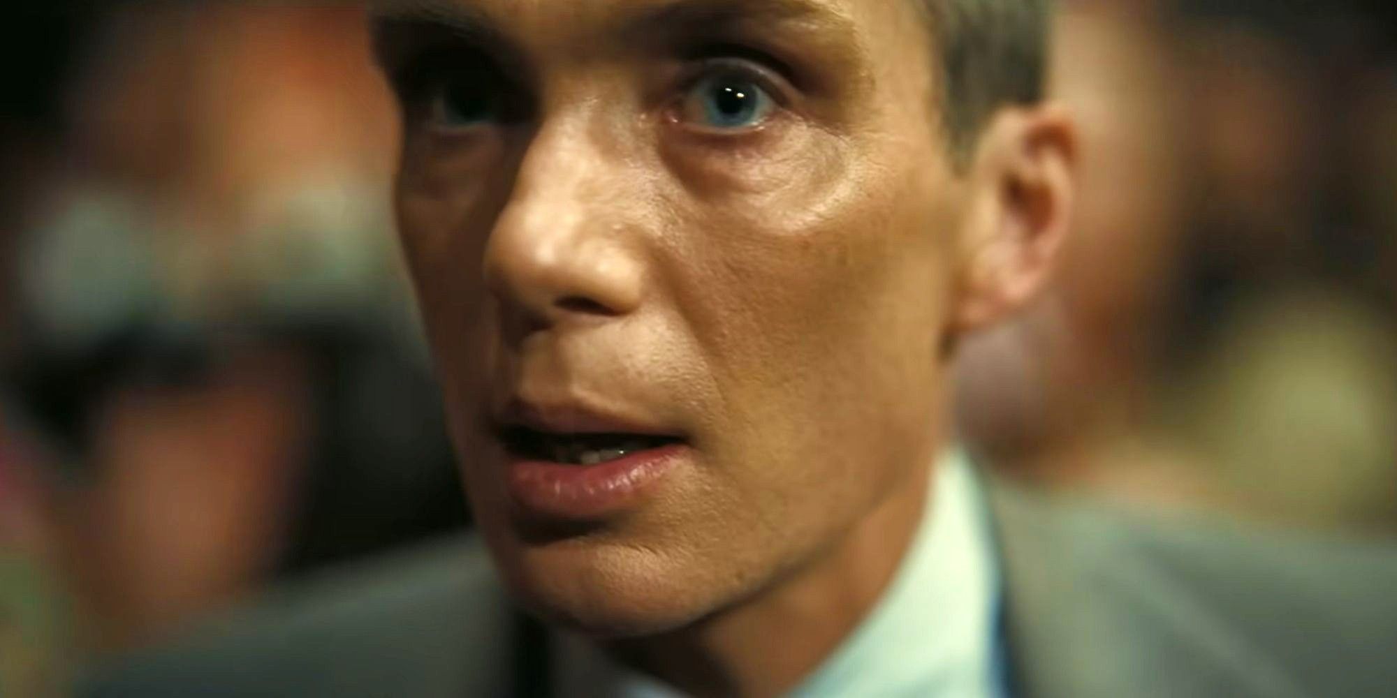 Cillian Murpher looking fazed in Oppenheimer