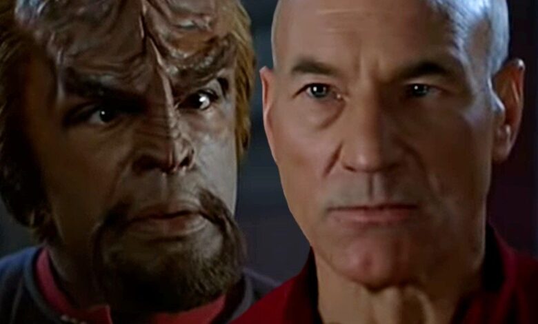 star trek worf vs picard coward