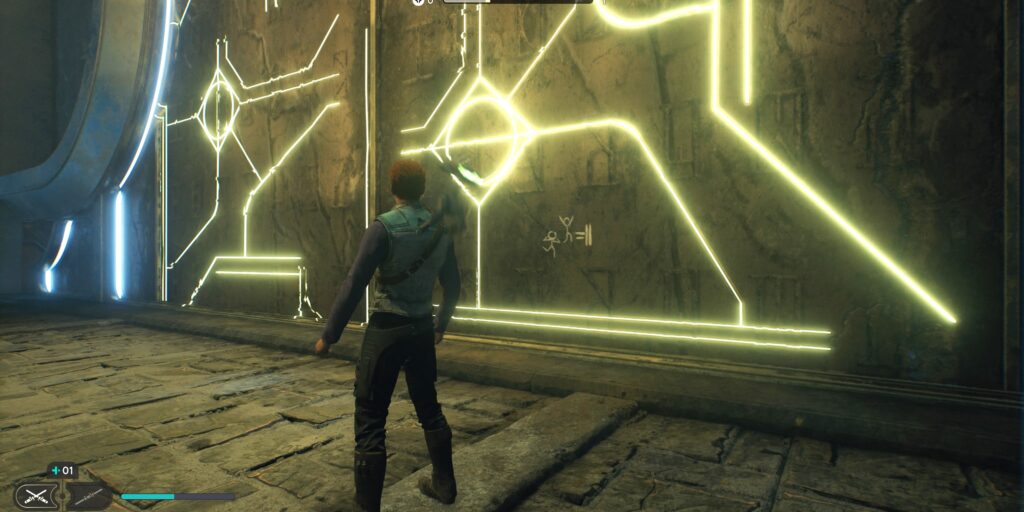 Star Wars Jedi Survivor Cal exploring the galaxy