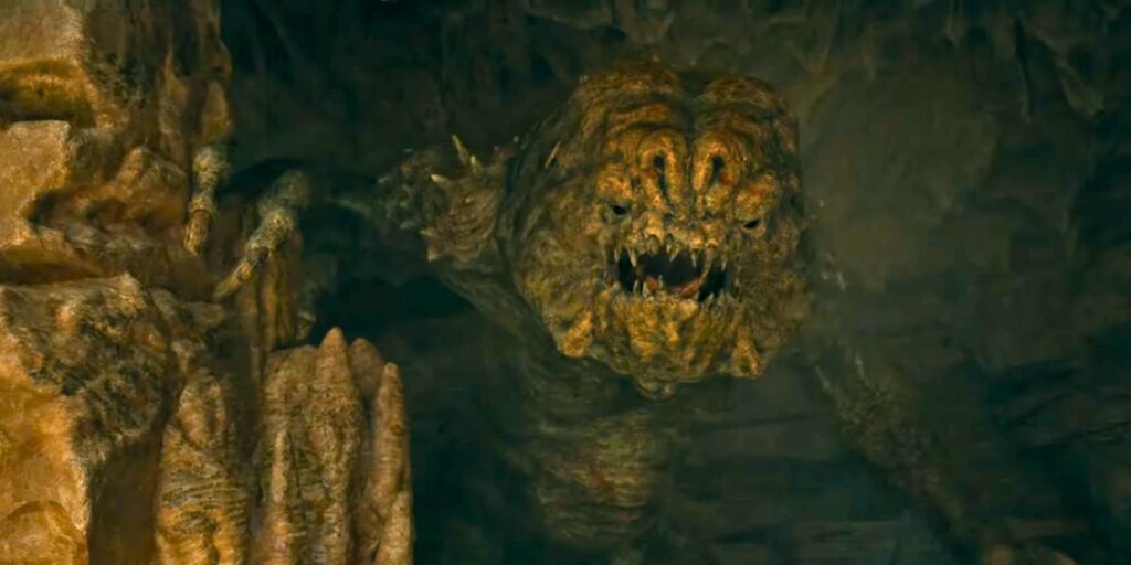 Rancor Boss closeup in Jedi Survivor