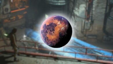 Jedha Planet over blurred Cere's Base