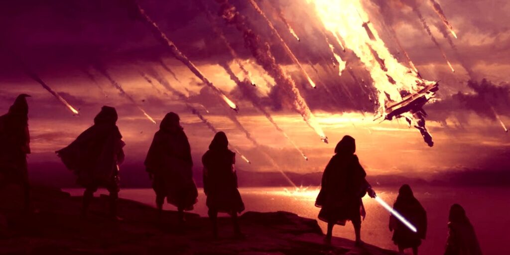 Star Wars Destruction of Starlight Beacon