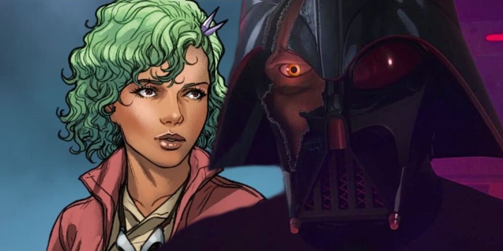 Star Wars: Darth Vader and Gretta.