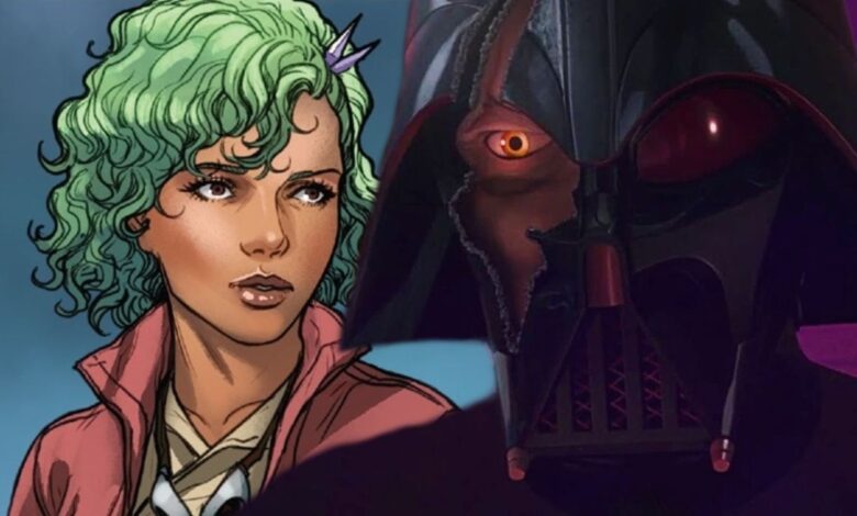 Star Wars: Darth Vader and Gretta.