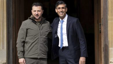 Sunak se reúne con Zelenski; abordan seguridad de Ucrania 'a largo plazo'