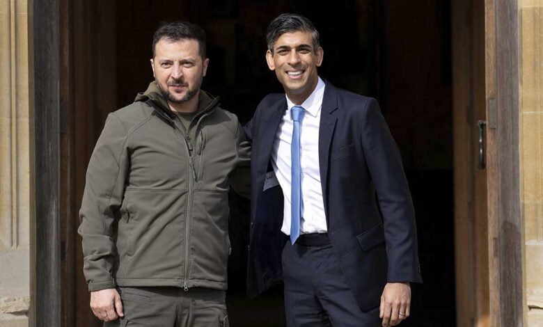 Sunak se reúne con Zelenski; abordan seguridad de Ucrania 'a largo plazo'