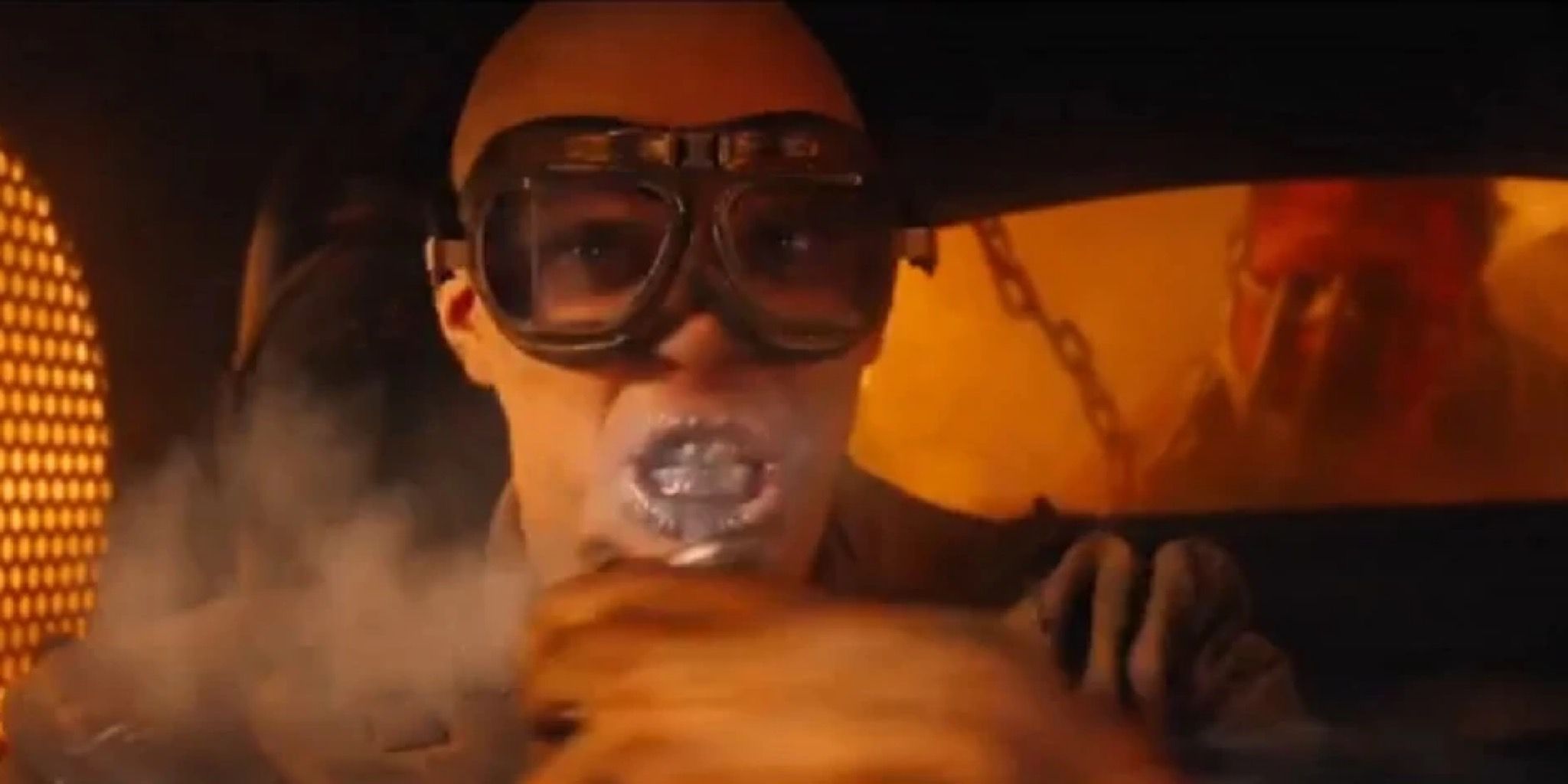 Nicholas Hoult como Nux en Mad Max Fury Road (2015)