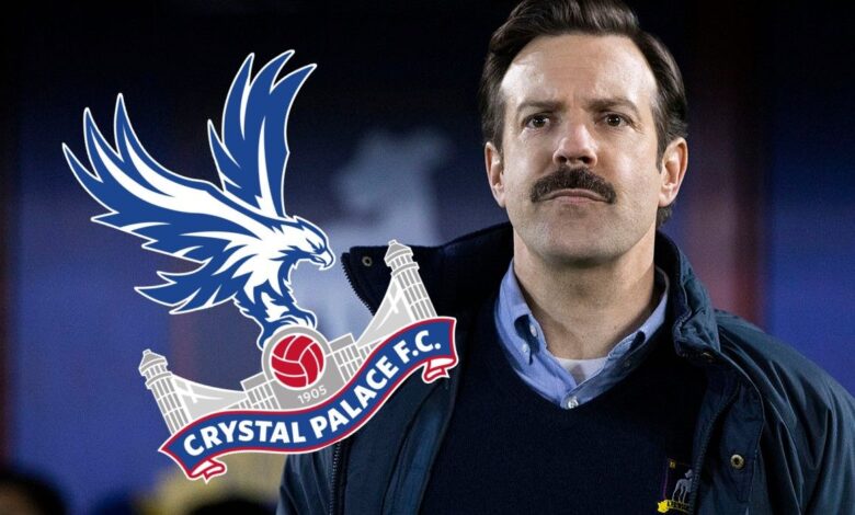 Jason Sudeikis in Ted Lasso Crystal Palace
