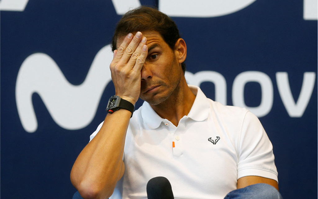 Tenis: Rafael Nadal se perderá el Masters de Roma