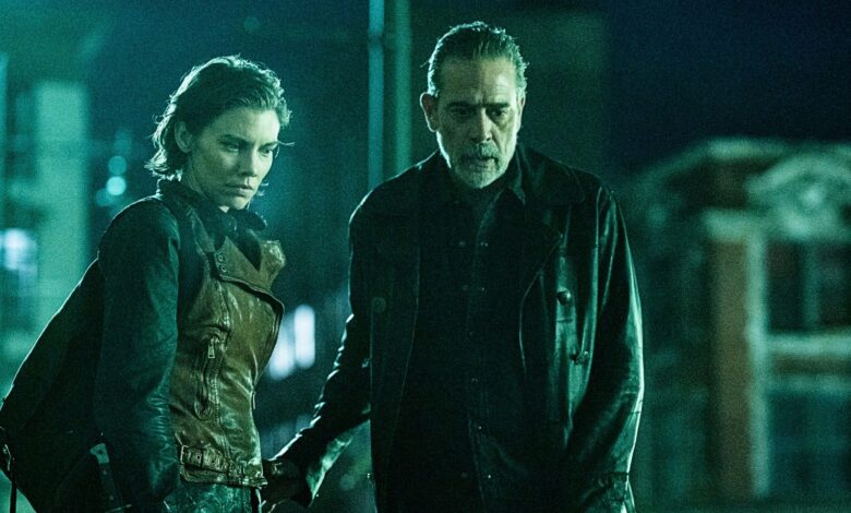Maggie and Negan in The Walking Dead Dead City