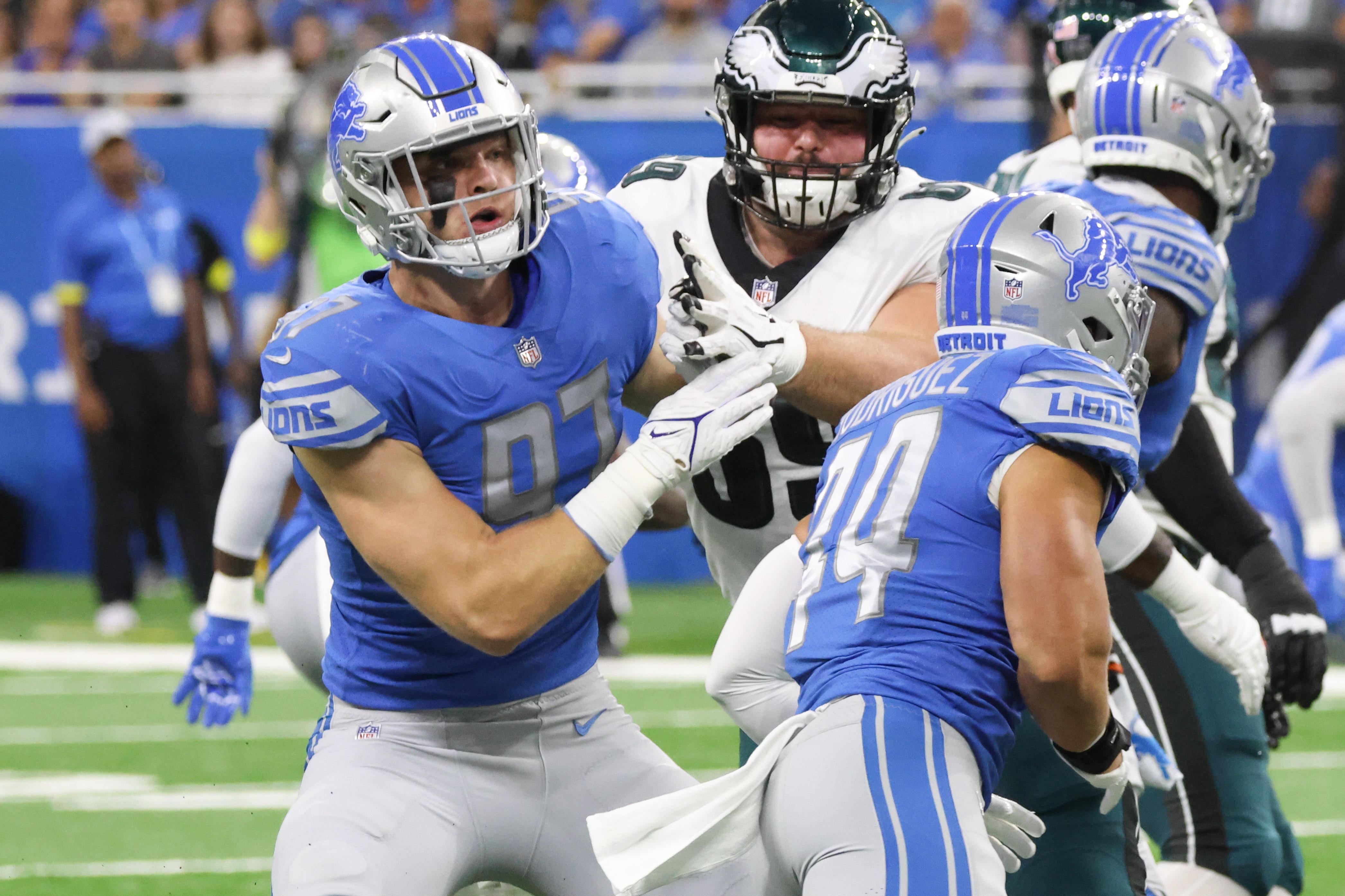 NFL: 11 DE SEPTIEMBRE Eagles vs Lions