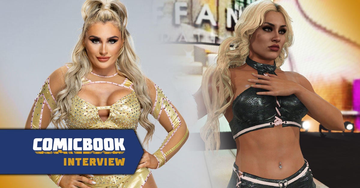 Tiffany Stratton de WWE NXT reacciona al debut en WWE 2K23 y revela el equipo que espera que los fanáticos creen en el juego