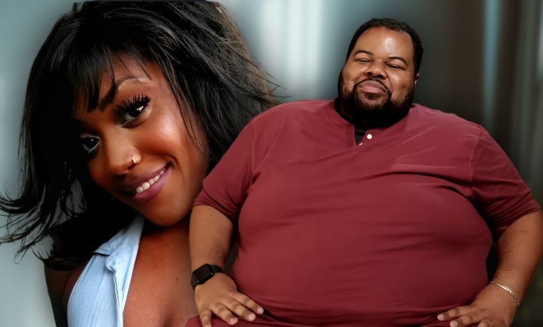 Tyray Carmella 90 Day Fiancé montage both smiling