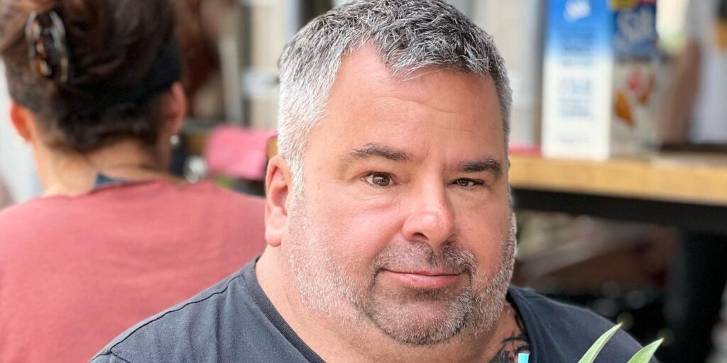 big ed brown silver fox hair look 90 Day Fiance