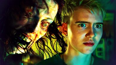 Ellie and Danny in Evil Dead Rise