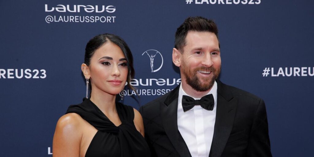 Todo sobre el 'outfit' con el que Antonela Roccuzzo brilló en los Premios Laureus