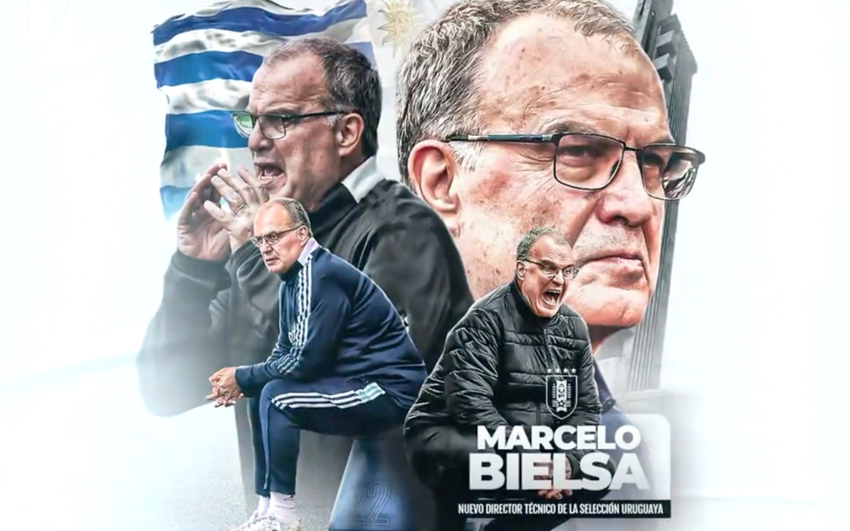 Toma Marcelo Bielsa las riendas de la Selección de Uruguay | Video