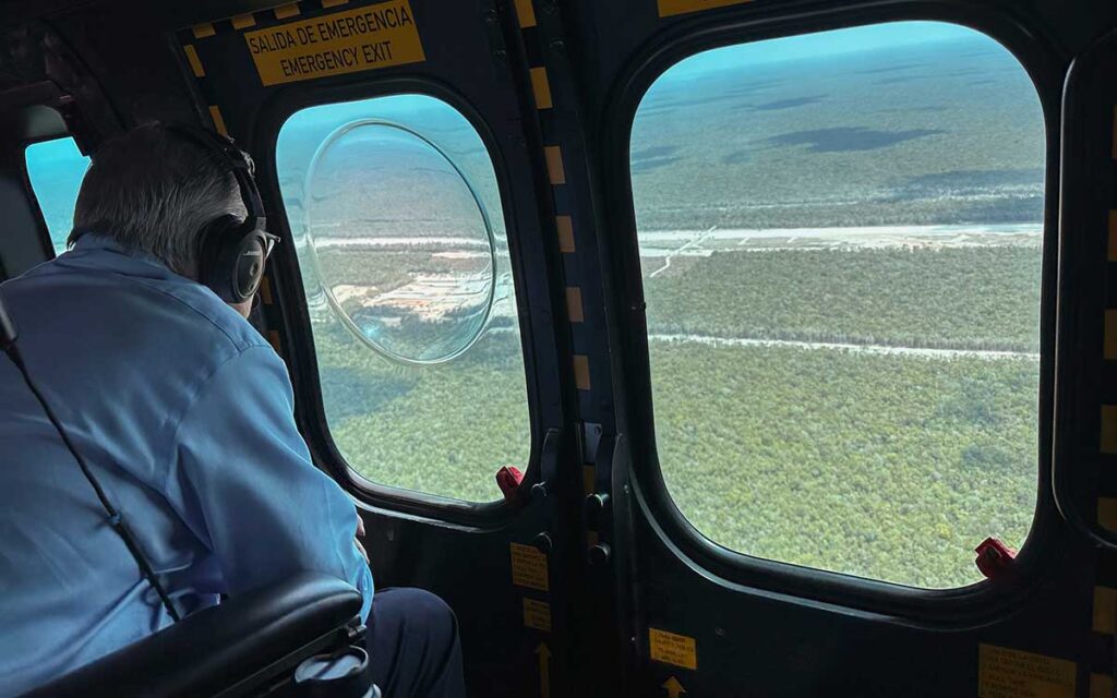 Tren Maya se inaugurará en diciembre 'llueve, truene o reampagueé': AMLO