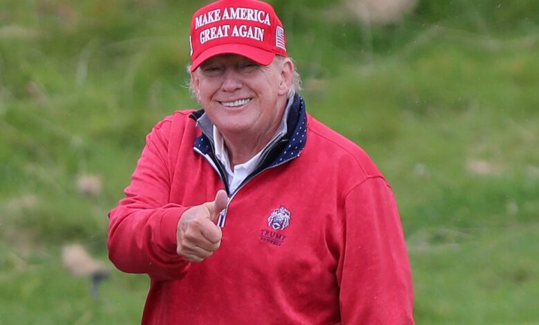 Trump se burla de Caroll y afirma que indultaría a los atacantes del Capitolio