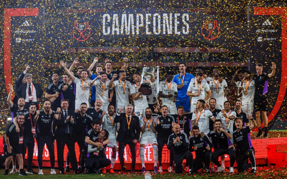 Un doblete de Rodrygo le da la Copa del Rey al Real Madrid