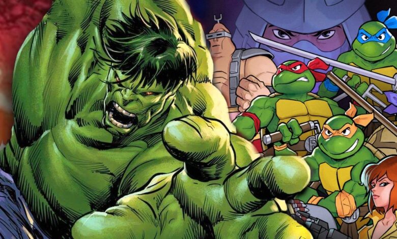 The Hulk and the classic '90s TMNT.