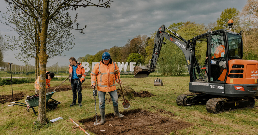 Una búsqueda holandesa del tesoro nazi enterrado queda vacía