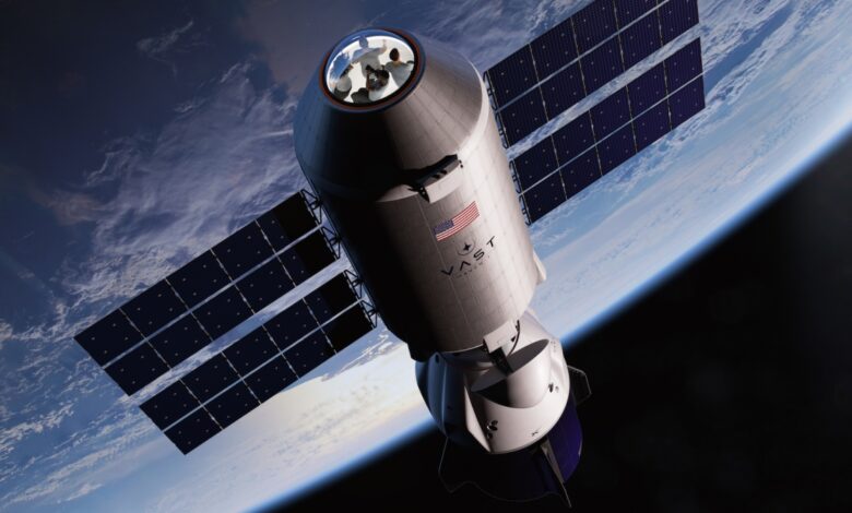 Vast y SpaceX pretenden poner en órbita la primera estación espacial comercial en 2025