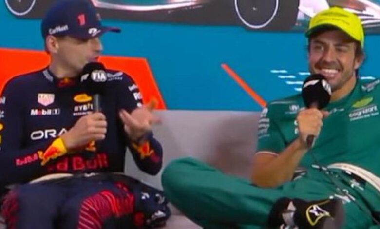 Verstappen alucinó con Alonso en la rueda de prensa de Miami por este comentario