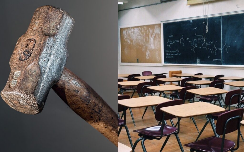 Video | Estudiante ataca a 'martillazos' a profesor en Tabasco por reprobarlo