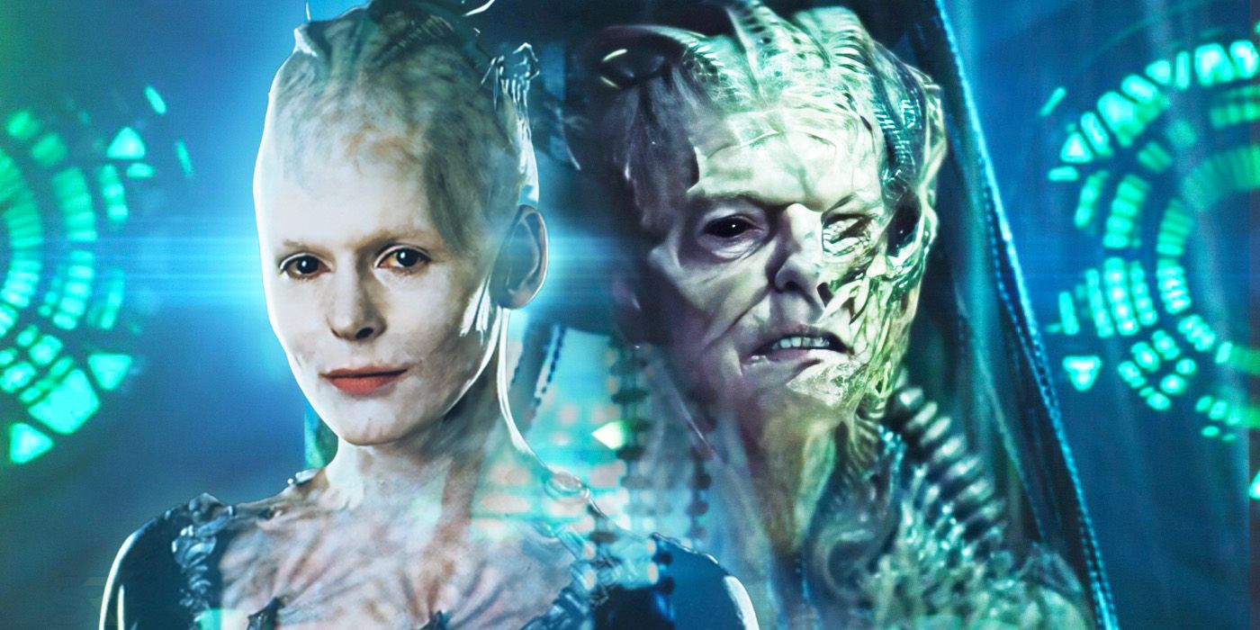 Video original de BTS del actor Borg Queen compartido por Picard Showrunner