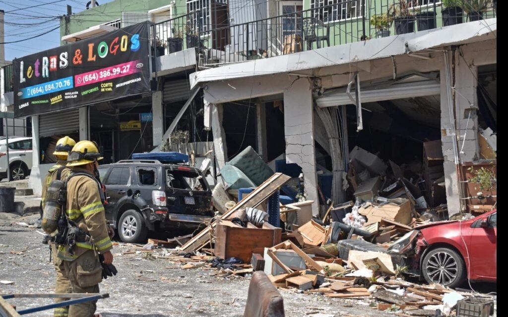 Videos | Fuerte explosión en edificio de Tijuana deja más de 20 heridos